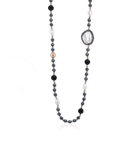 Collar Glamour Mujer in Plata LGNK780 - LGNK780